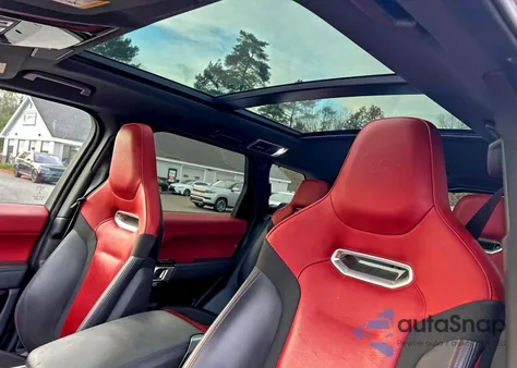 2020 Land Rover Range Rover Sport Svr из США, поврежденный, VIN SALWZ2RE7LA712894